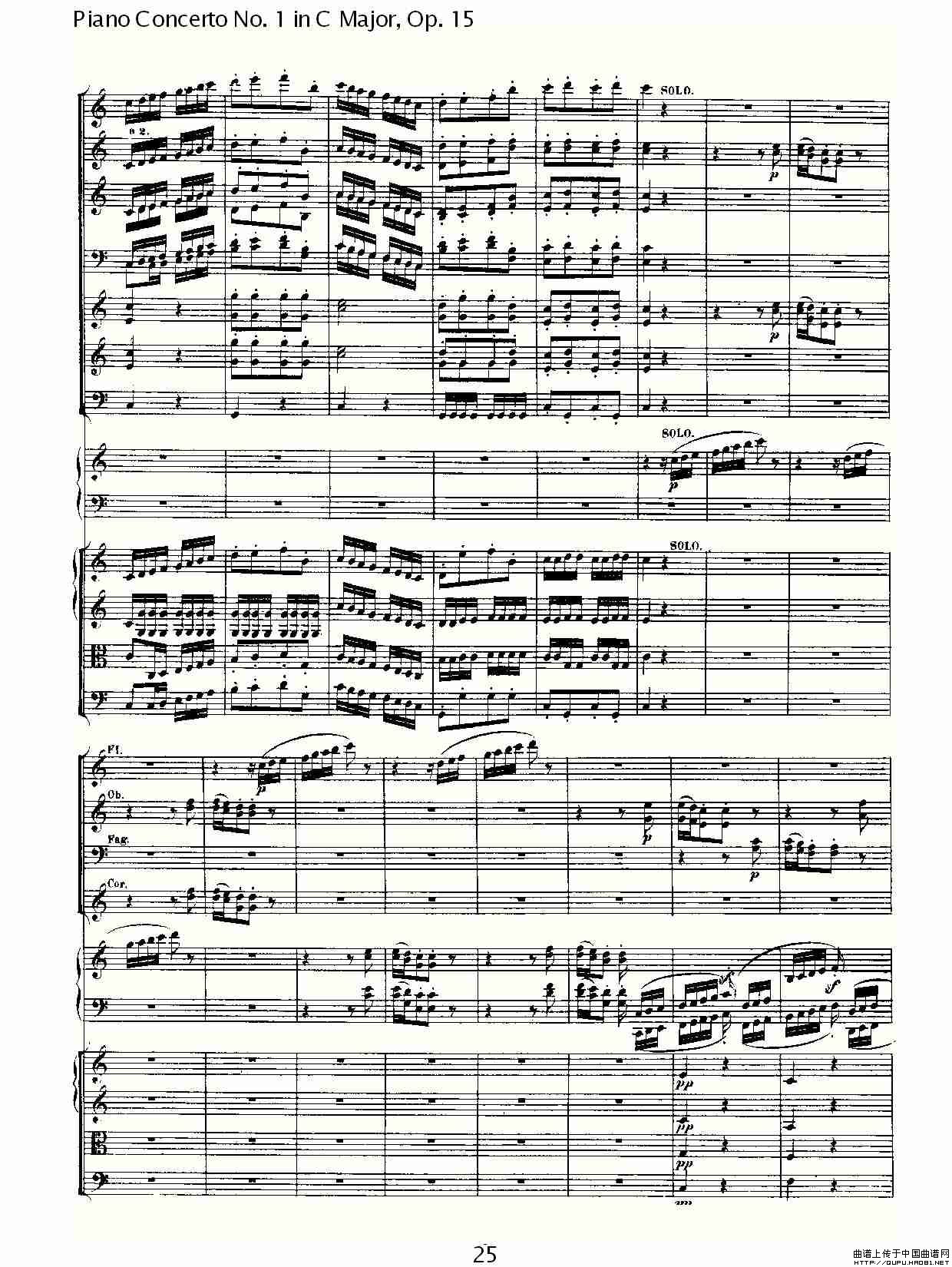 午夜男女自慰在线观看 C大调钢琴第一协奏曲 Op.15 第三乐章