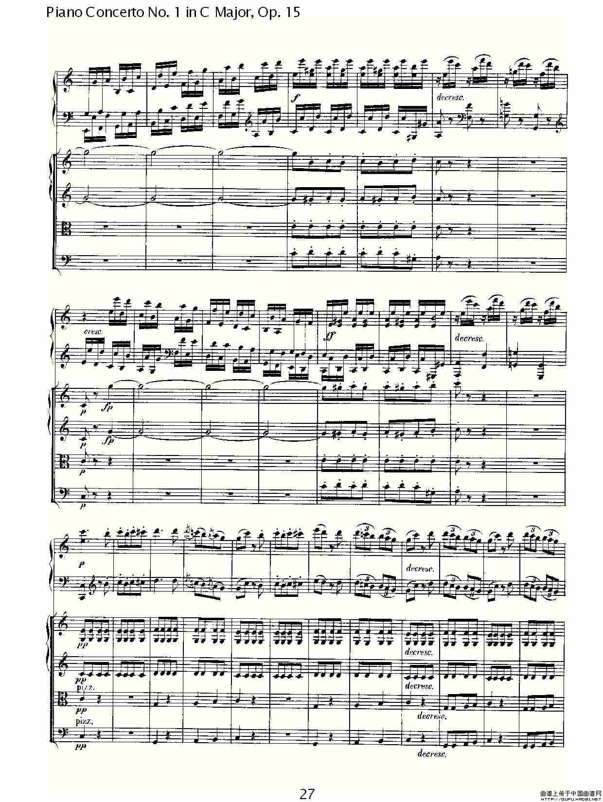 午夜男女自慰在线观看 C大调钢琴第一协奏曲 Op.15 第三乐章