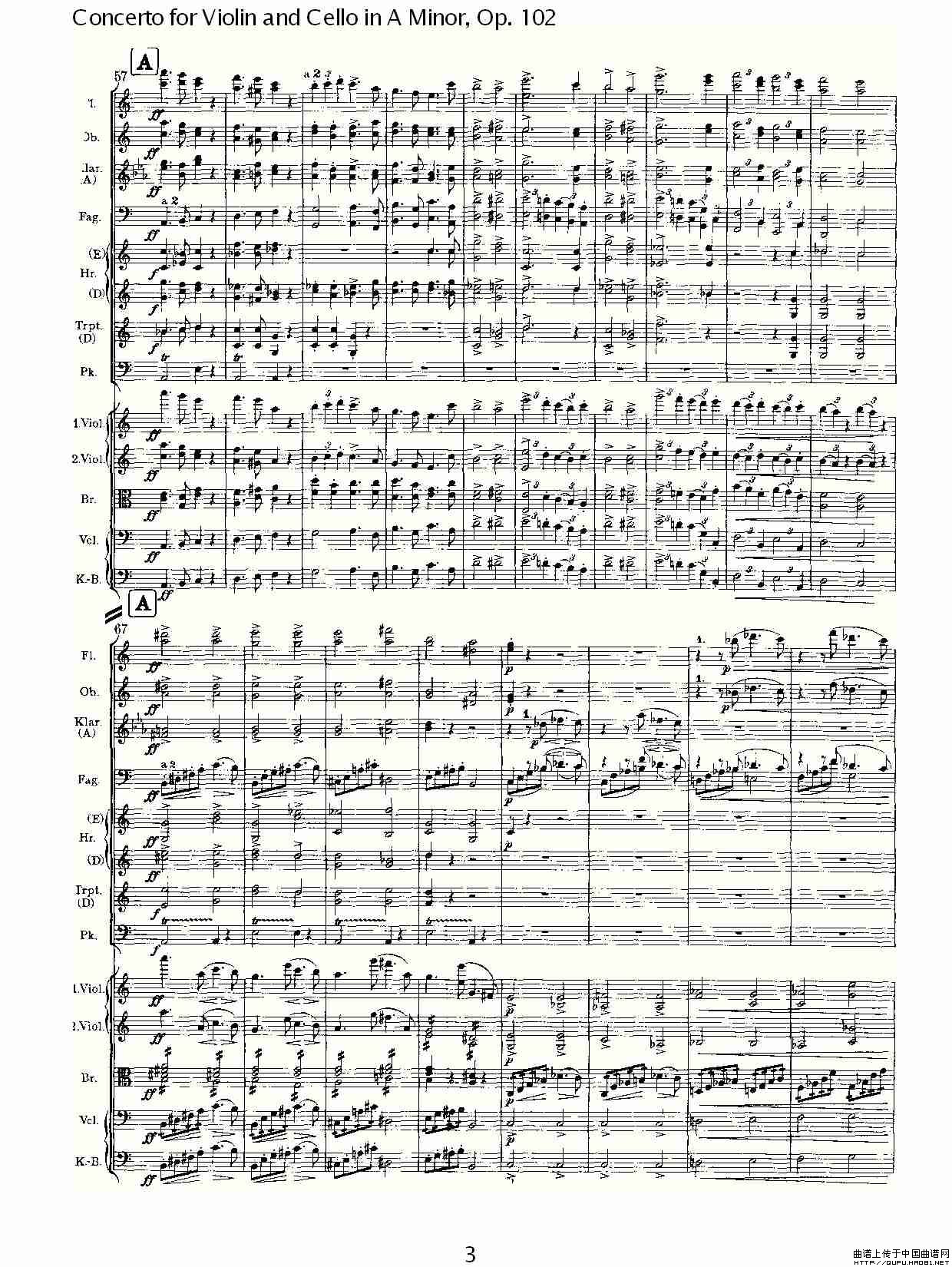 午夜福利专区在线视频 A小调小提琴与大提琴协奏曲, Op.102第一乐章