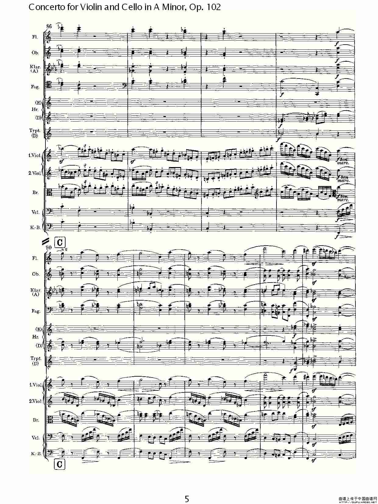 午夜福利专区在线视频 A小调小提琴与大提琴协奏曲, Op.102第一乐章