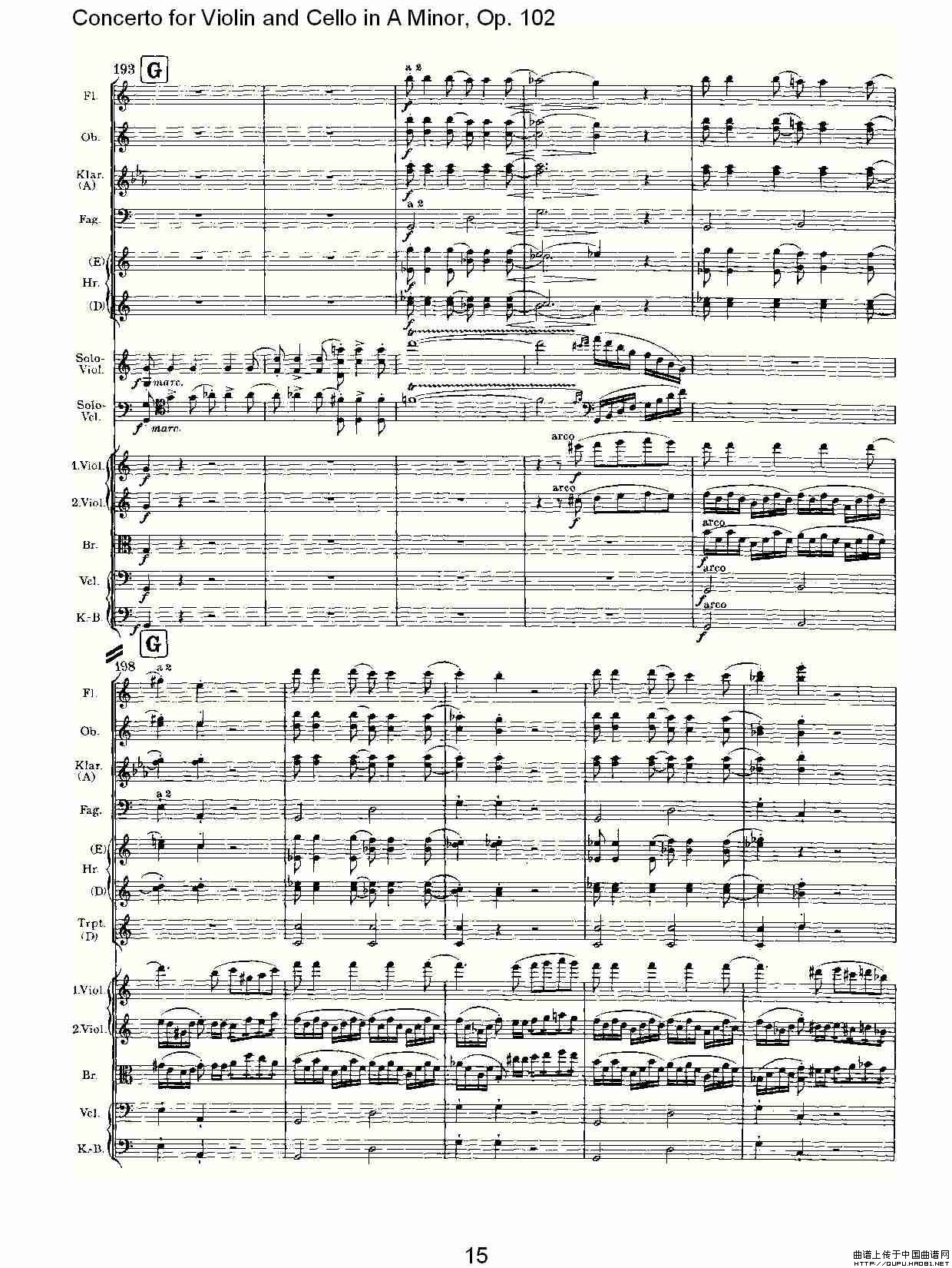 午夜福利专区在线视频 A小调小提琴与大提琴协奏曲, Op.102第一乐章