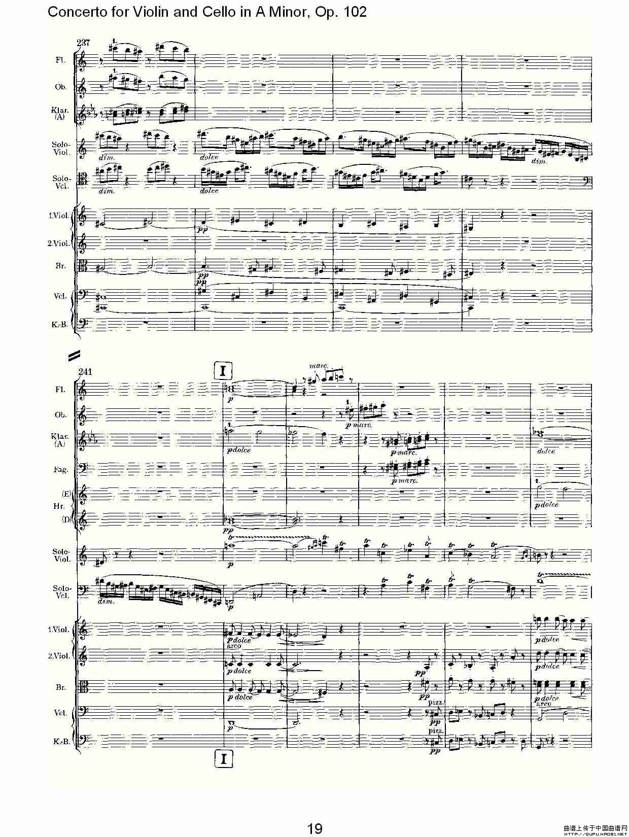 午夜福利专区在线视频 A小调小提琴与大提琴协奏曲, Op.102第一乐章