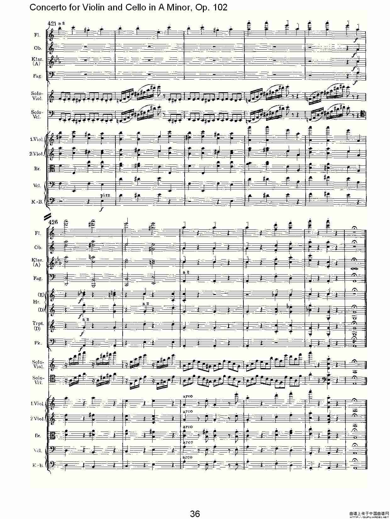 午夜福利专区在线视频 A小调小提琴与大提琴协奏曲, Op.102第一乐章