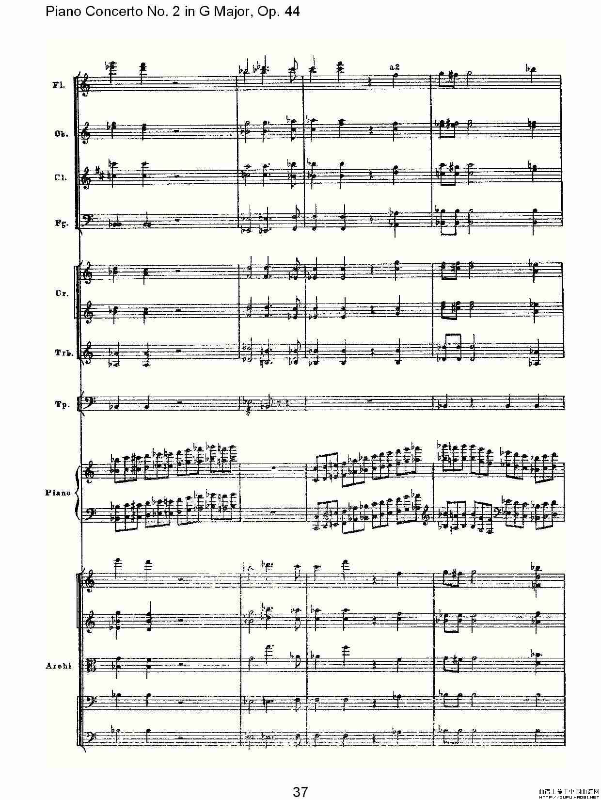 五十路の完熟豊満无码 G大调第二钢琴协奏曲, Op.44第一乐章（二）