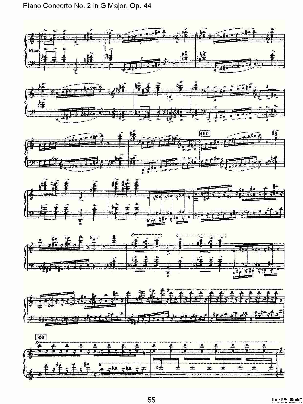五十路の完熟豊満无码 G大调第二钢琴协奏曲, Op.44第一乐章（二）