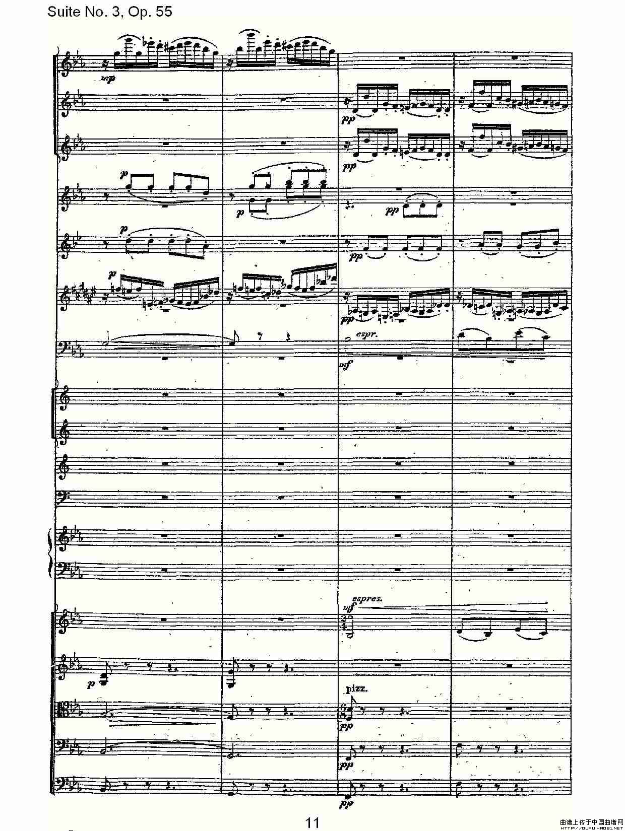 Suite No. 3, Op.55  第三套曲,Op.55第一乐章