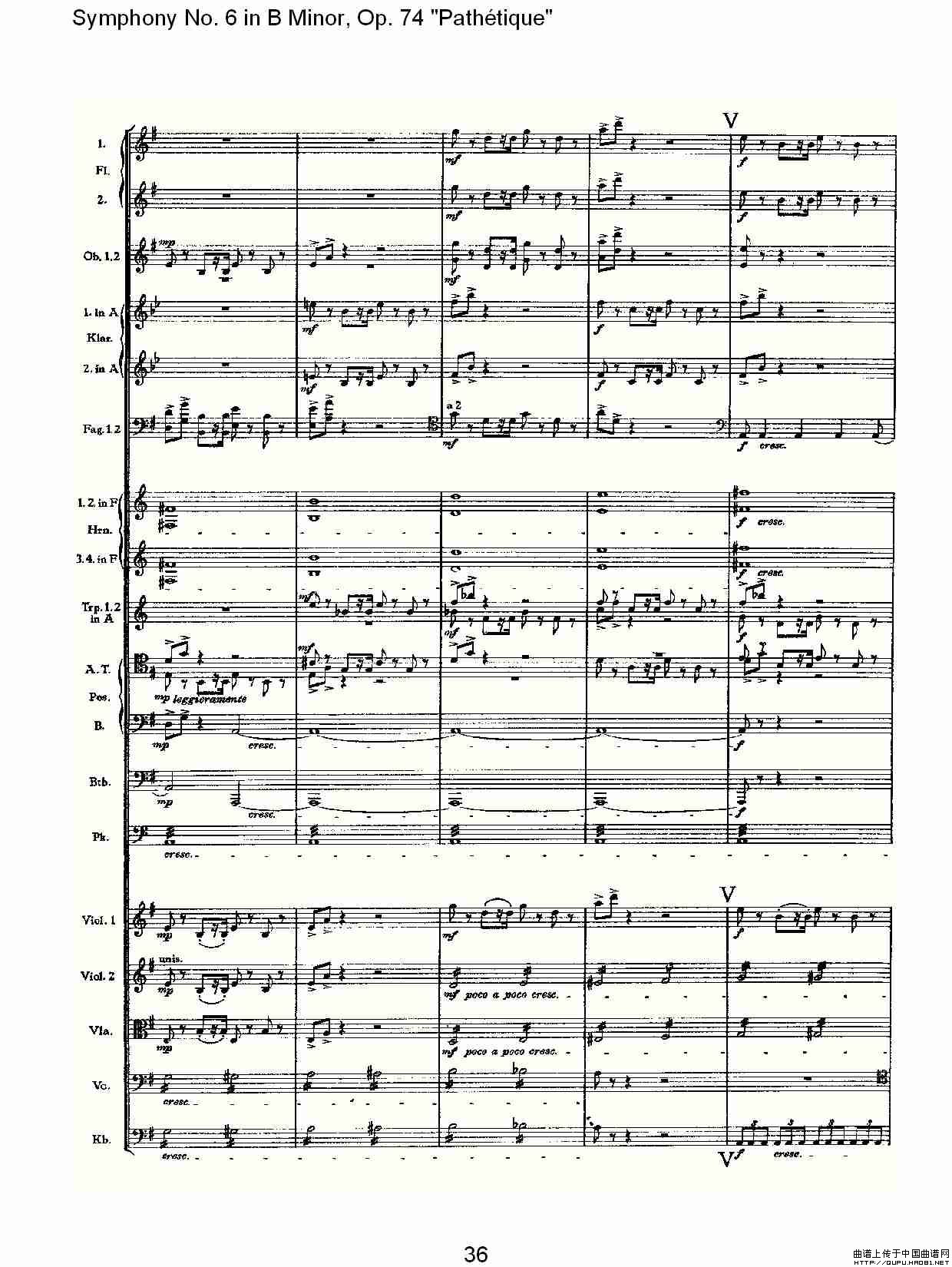 午夜男女自慰在线观看 B小调第六交响曲,Op.74（第三乐章[二]）