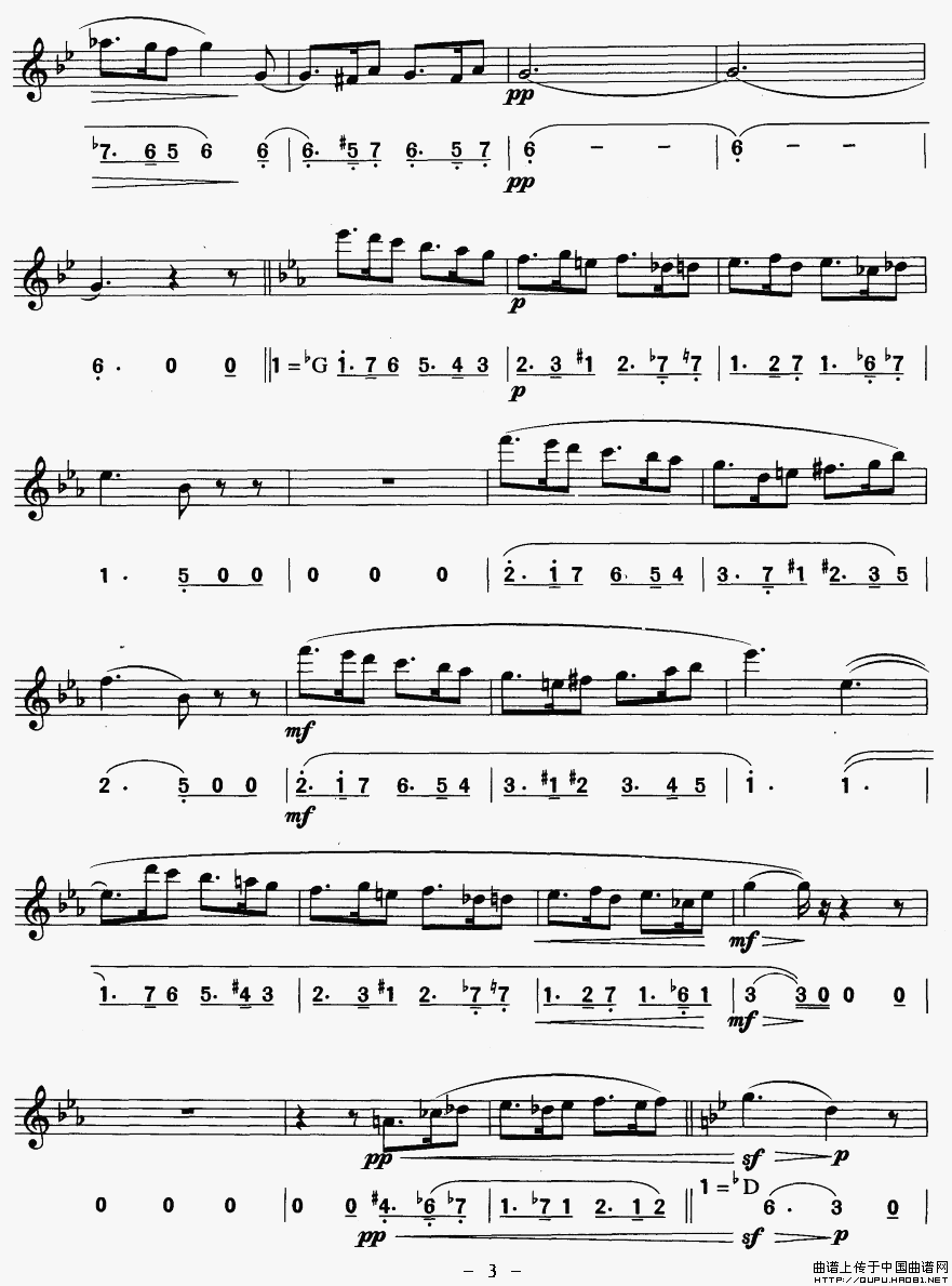 午夜福利专区在线视频 西西里舞曲（线简谱对照版）