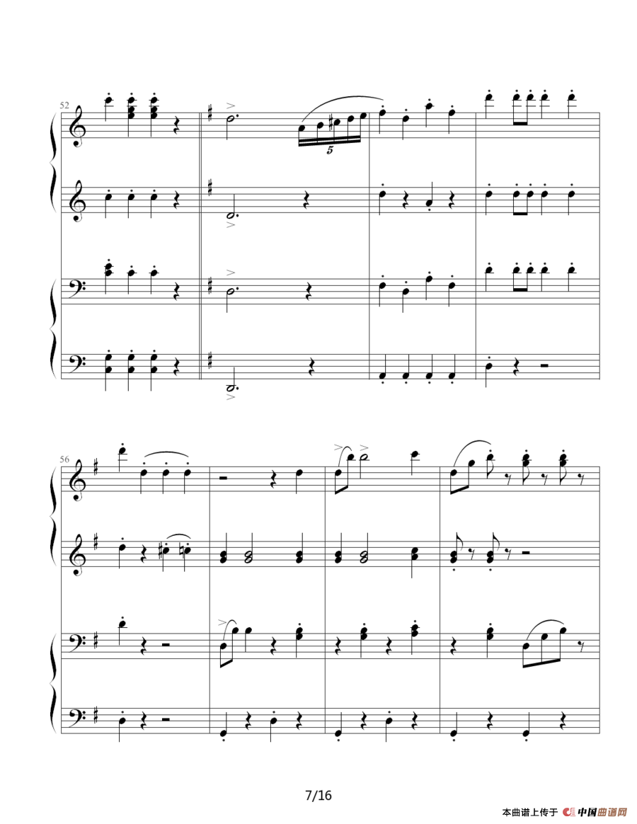 午夜福利专区在线视频 拉德斯基进行曲（双钢琴合奏）