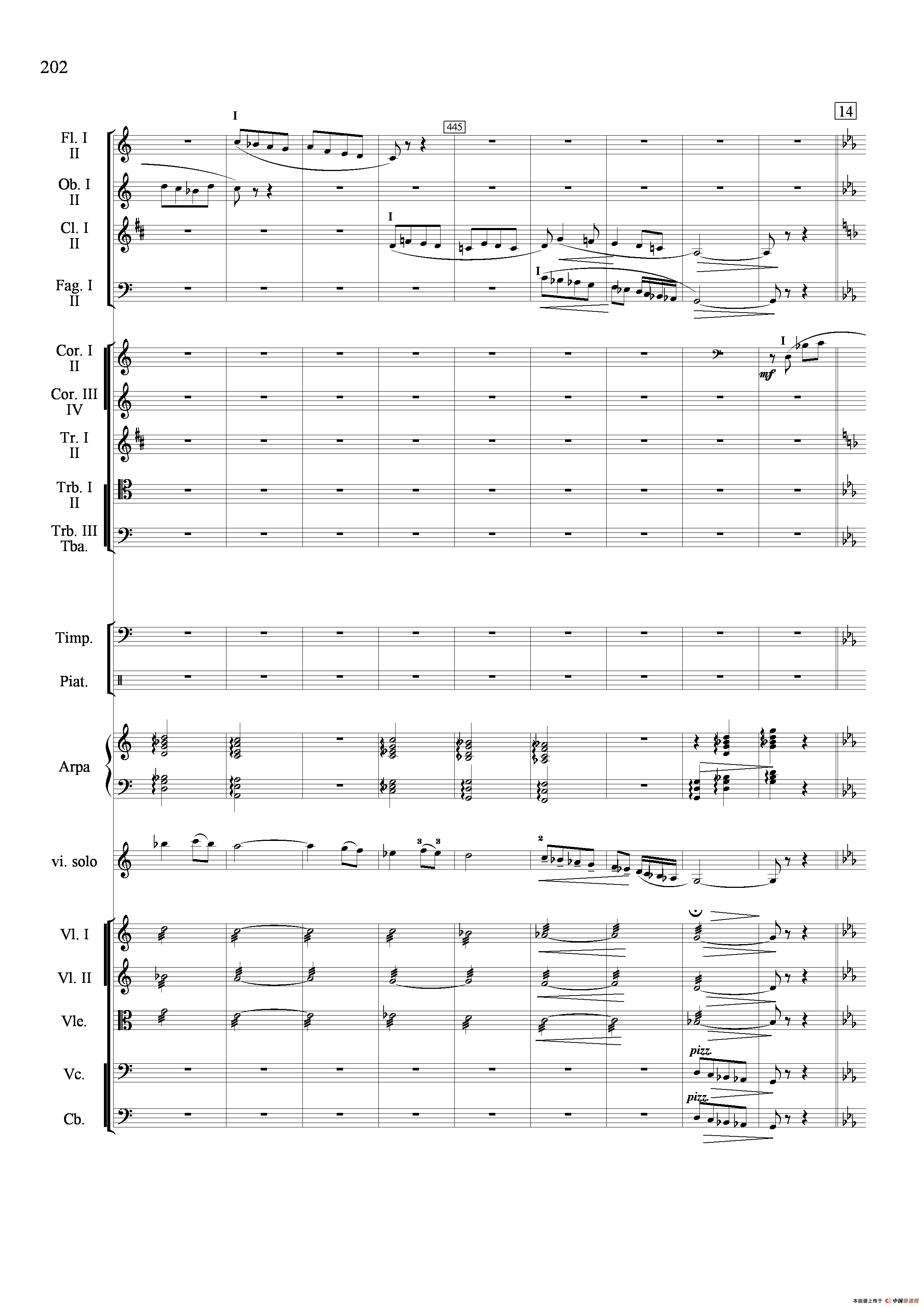 午夜福利专区在线视频 新生（小提琴协奏曲）（总谱）