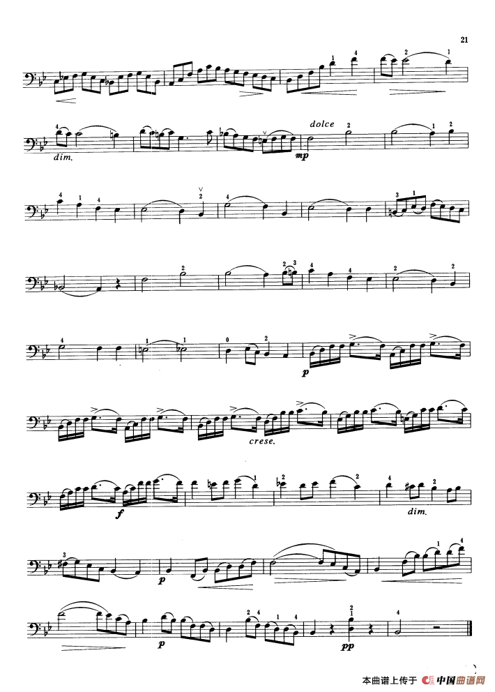 午夜福利专区在线视频 第一奏鸣曲 Op.43（大提琴）
