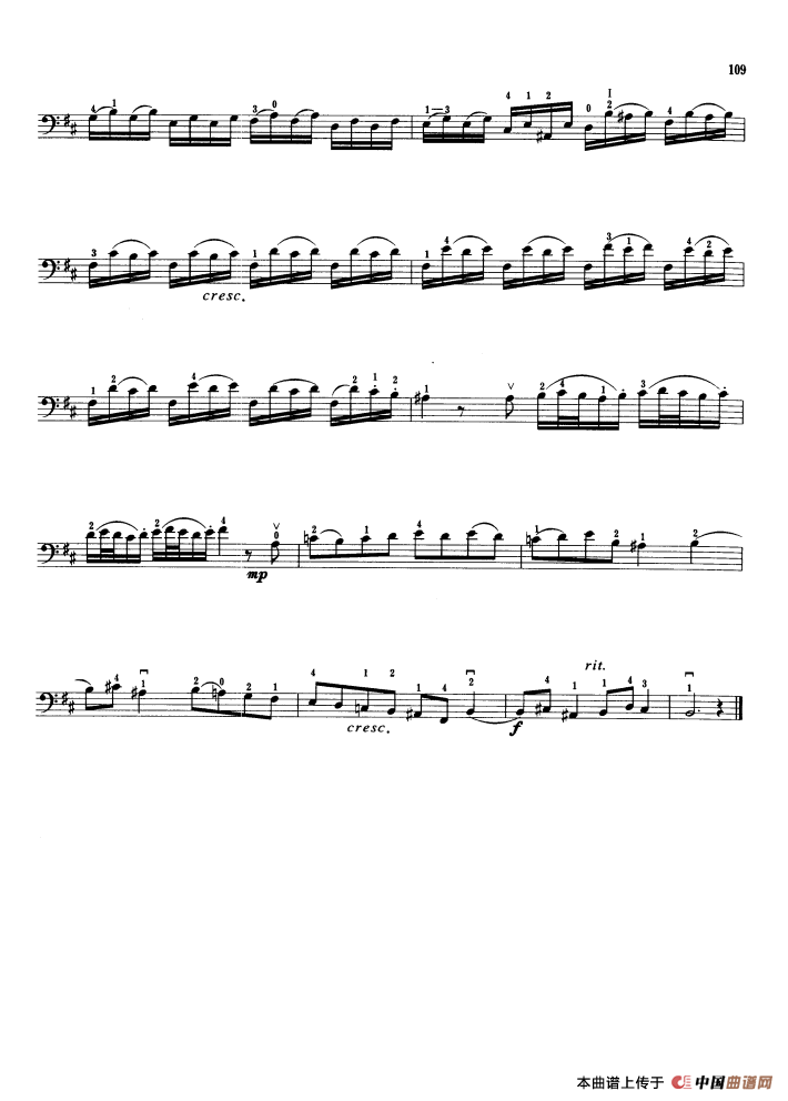 午夜福利专区在线视频 第二奏鸣曲（b小调）（大提琴）