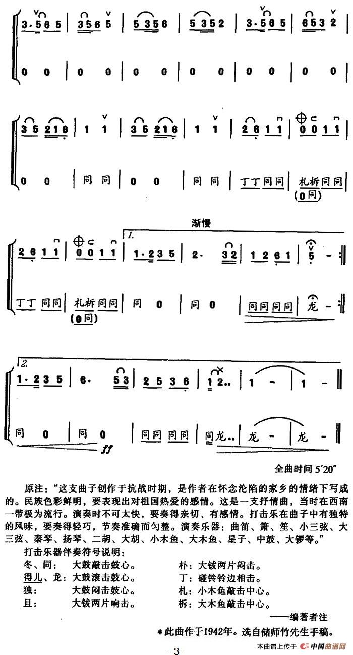 五十路の完熟豊満无码 祖国之恋（原名《不想她》）（民乐合奏）