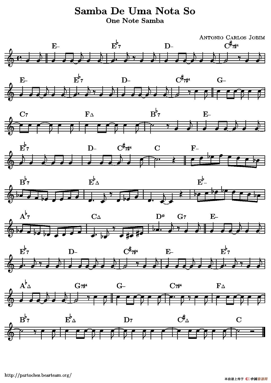 午夜福利专区在线视频 Samba De Uma Nota So（单簧管）