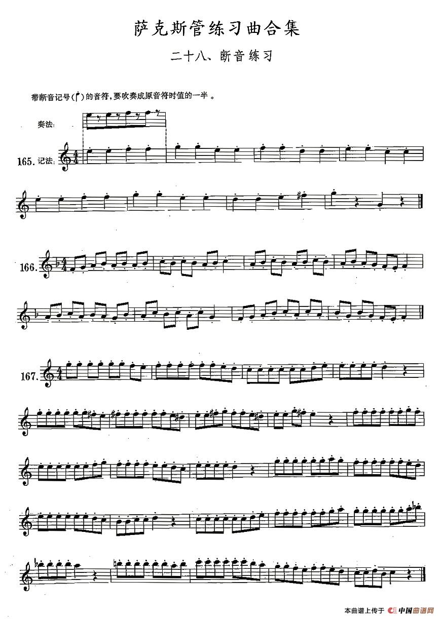 午夜男女自慰在线观看 练习曲合集：28、断音练习