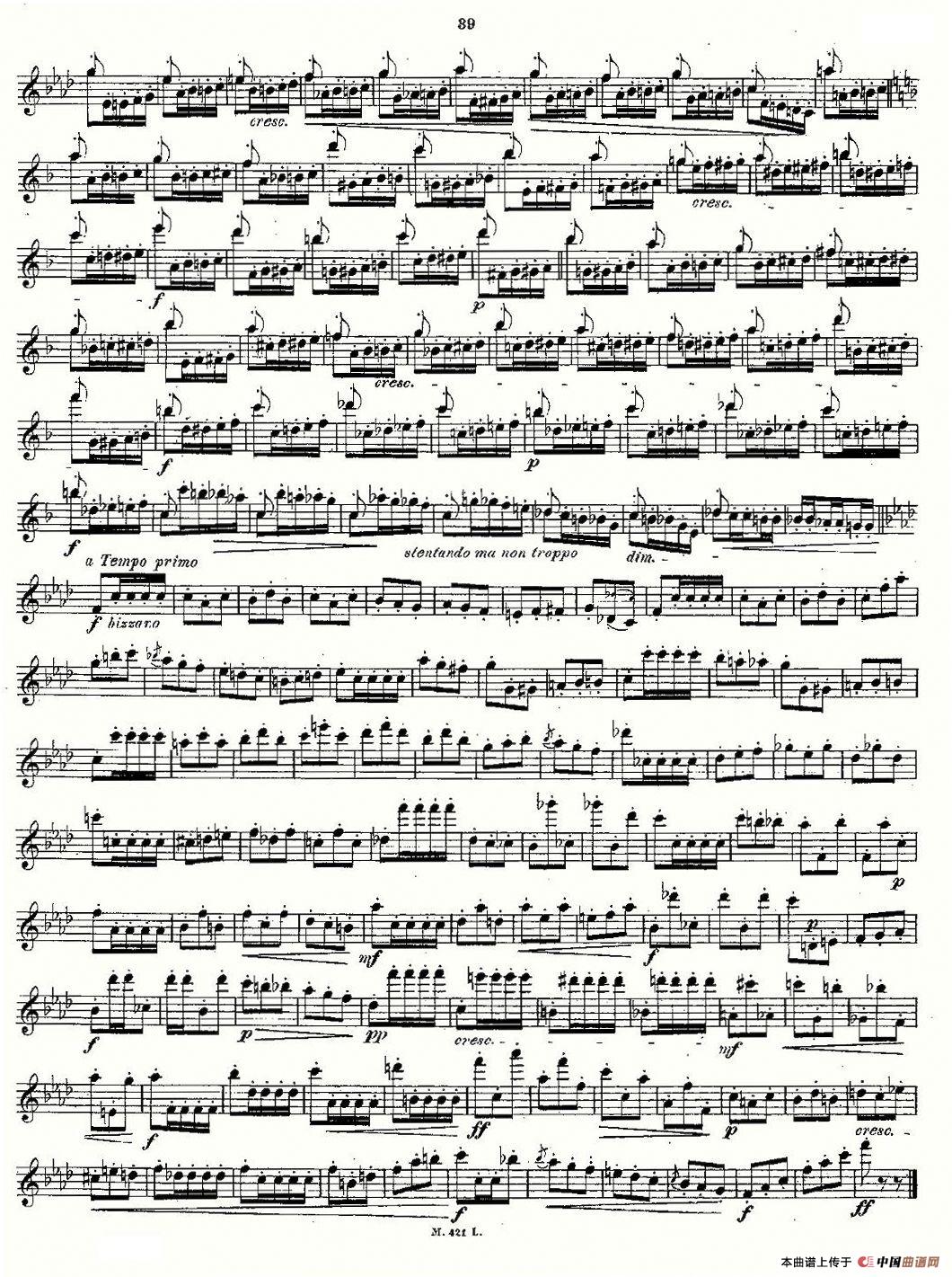 五十路の完熟豊満无码 24首长笛练习曲 Op.15 之16—20