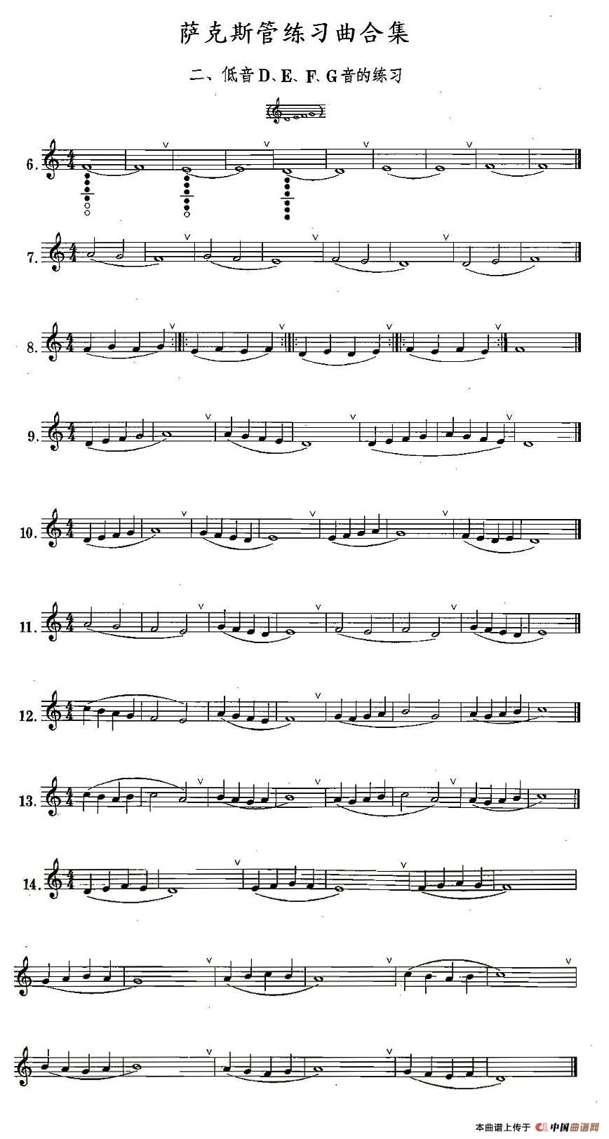 五十路の完熟豊満无码 练习曲合集：2、低音D E F G音的练习